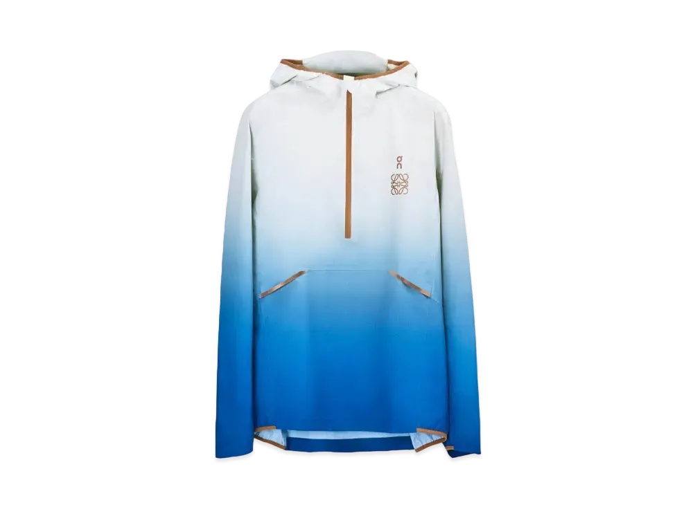 LOEWE × On Waterproof Anorak "Gradient Blue"