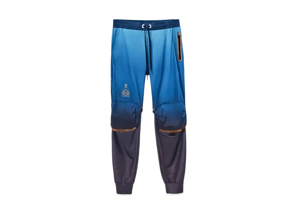 LOEWE × On Running Pants "Gradient Blue"