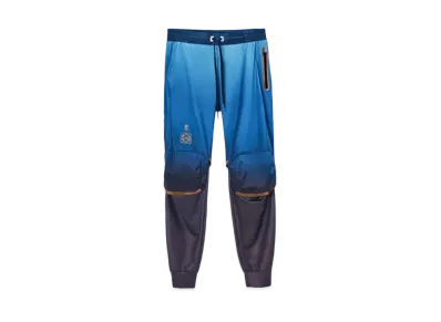 LOEWE × On Running Pants "Gradient Blue"