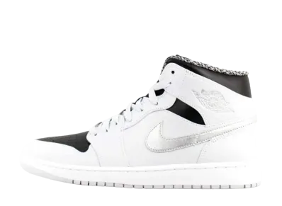 Nike Air Jordan 1 Mid "Pure Platinum/Metallic Silver"