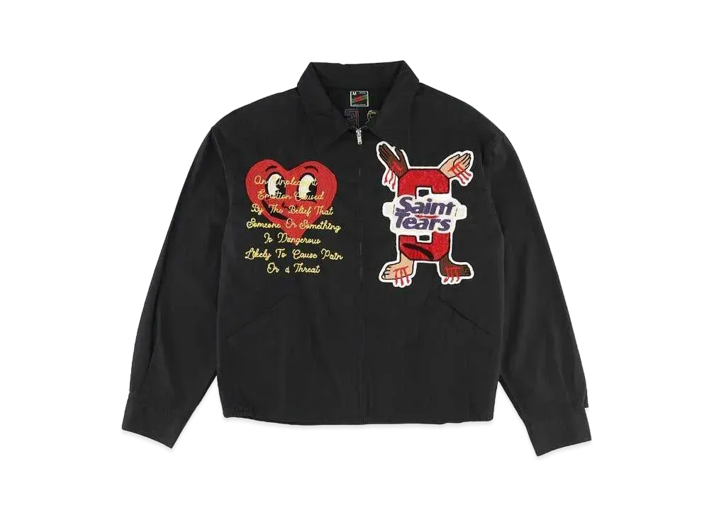 SAINT Mxxxxxx x DENIM TEARS SWING TOP "Black"