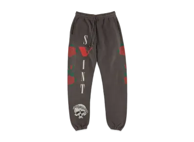 SAINT Mxxxxxx 22SS VLONE SWEAT PANTS "Black"