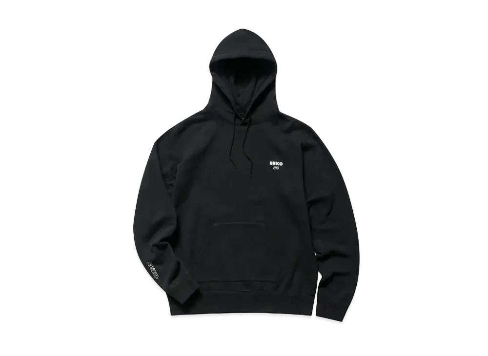 FRAGMENT x uniform experiment UNICO / PULLOVER SWEAT HOODIE "Black"