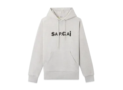sacai x A.P.C. HOODIE TAIYO "Light Gray"