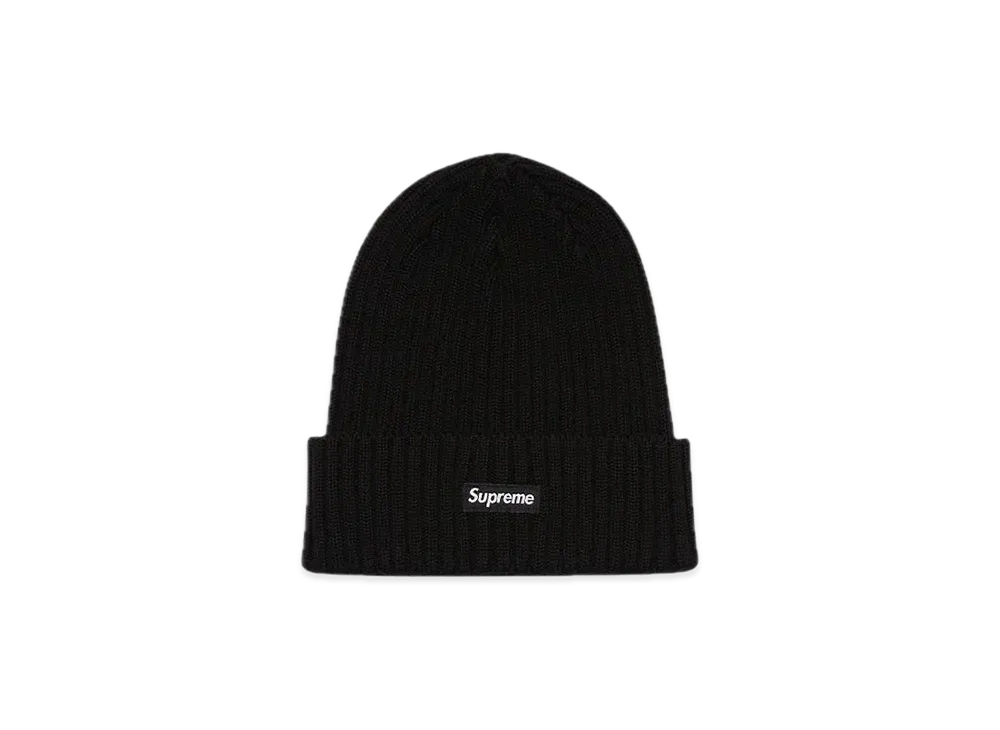 Supreme Overdyed Beanie "Black"(20SS)