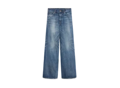 CELINE Middle Rise Flare Surf Jeans "Dark Union Wash Denim"