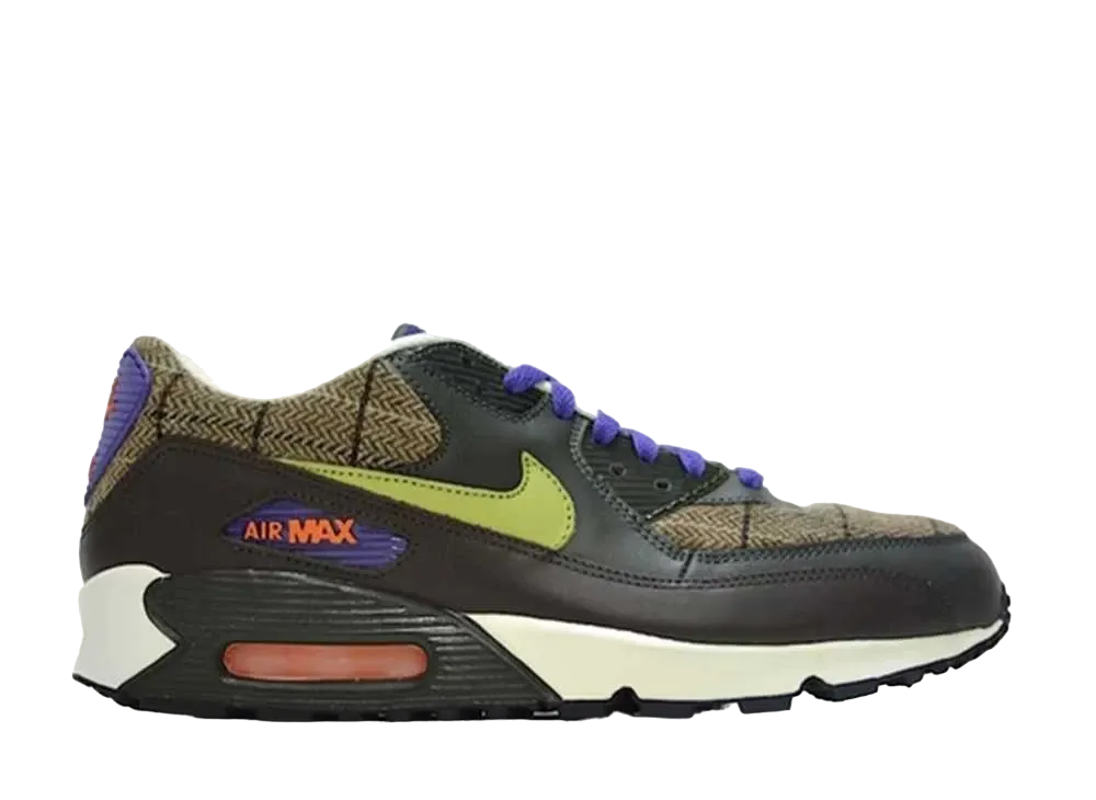 Nike Air Max 90 Tweed Pack "Dark Army/Varsity Purple/Peapod"