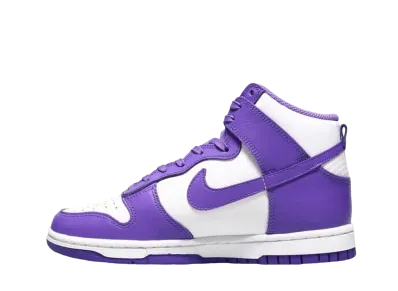 ナイキ ウィメンズ ダンク ハイ "チャンピオンシップ コート パープル"