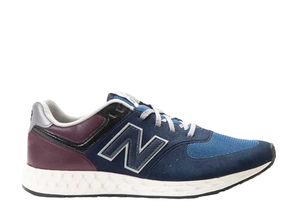 mita sneakers × New Balance 574 Fresh Foam "Navy Burgundy"