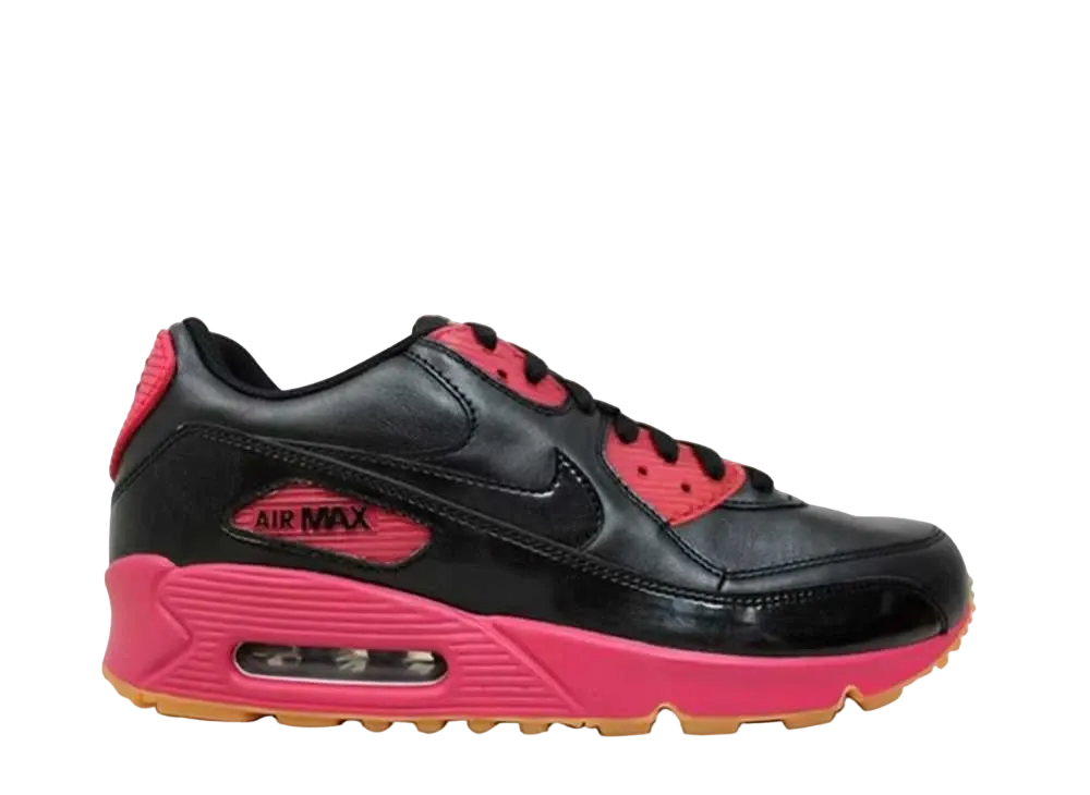ナイキ ウィメンズ エアマックス90 "ブラック/ブラックセリース"