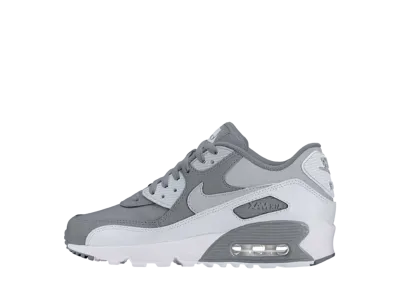 Nike GS Air Max 90 LTR "Cool Grey/Wolf Grey"