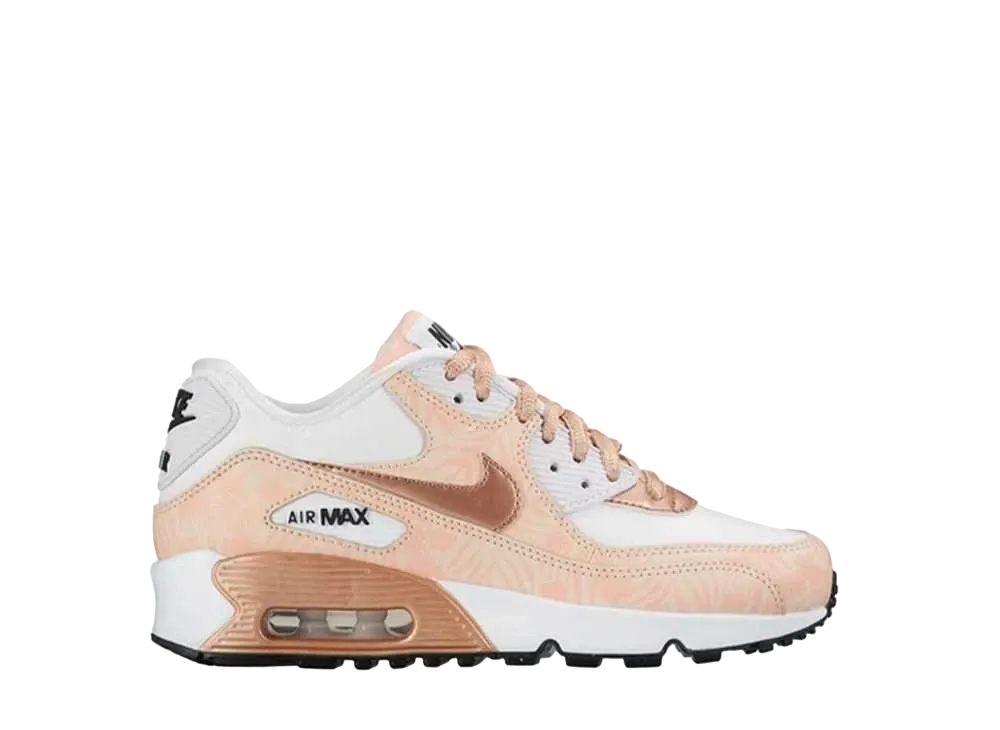 Nike GS Air Max 90 "Print White Bronze"