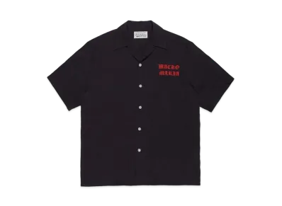 WACKO MARIA 50'S OPEN COLLAR SHIRT "Black"