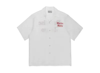 WACKO MARIA 50'S OPEN COLLAR SHIRT "White"