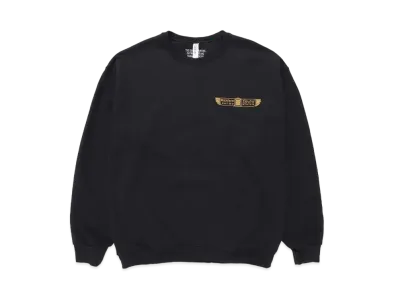 WACKO MARIA SWEAT SHIRT "Black/Yellow"