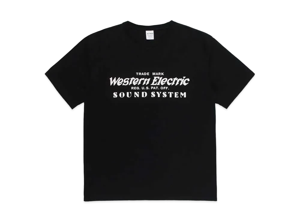 WACKO MARIA WASHED HEAVY WEIGHT T-SHIRT "Black"