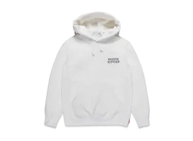 WACKO MARIA GP-H0001-BLANKLINE-BOB-NICETIME- / HEAVY WEIGHT PULLOVER HOODED SWEAT SHIRT "White"
