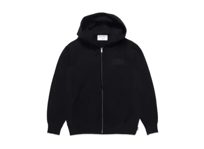 WACKO MARIA GP-Z0001-BLANKLINE-BOB-NICETIME- / HEAVY WEIGHT FULL ZIP HOODED SWEAT SHIRT "Black"