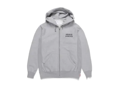 WACKO MARIA GP-Z0001-BLANKLINE-BOB-NICETIME- / HEAVY WEIGHT FULL ZIP HOODED SWEAT SHIRT "Gray"