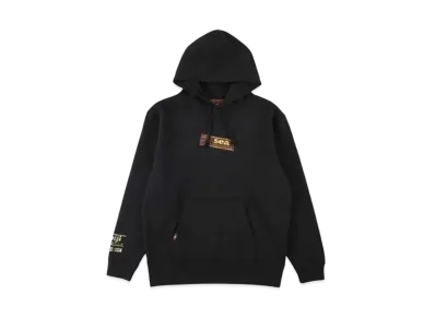 WIND AND SEA x meiji Hoodie "BlaBlack Chocolateck"