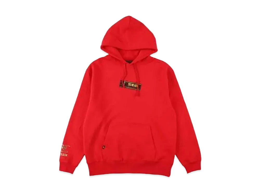 WIND AND SEA x meiji Hoodie "Hi Milk Chocolate"