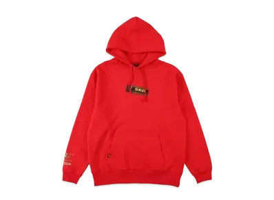 WIND AND SEA x meiji Hoodie "Hi Milk Chocolate"