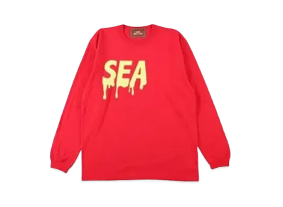 WIND AND SEA x meiji (SEA) L/S T-shirt "Hi Milk Chocolate"