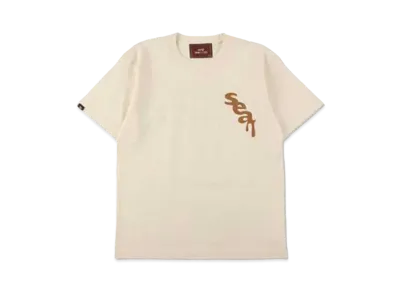 WIND AND SEA x meiji (sea) S/S T-shirt "White Chocolate"