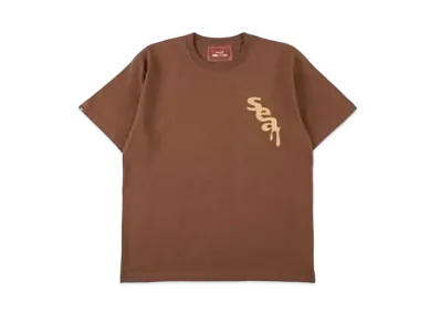 WIND AND SEA x meiji (sea) S/S T-shirt "Milk Chocolate"