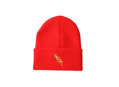 WIND AND SEA x meiji (sea) Beanie "Hi Milk Chocolate"