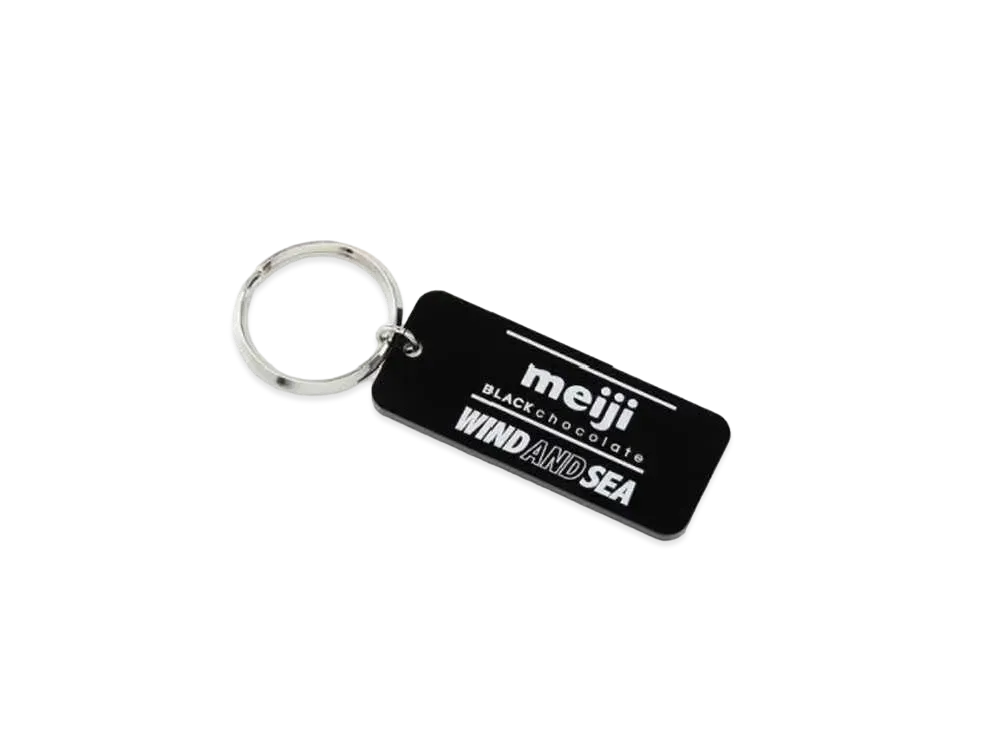 WIND AND SEA x meiji (SEA) KeyTags "Black Chocolate"