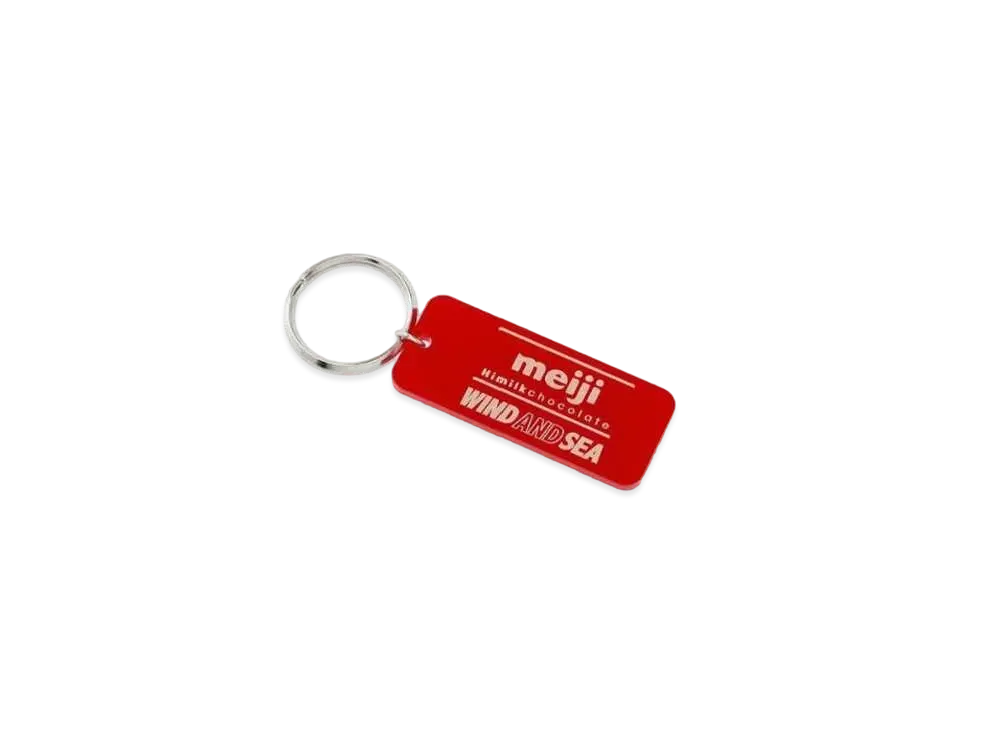 WIND AND SEA x meiji (SEA) KeyTags "Hi Milk Chocolate"