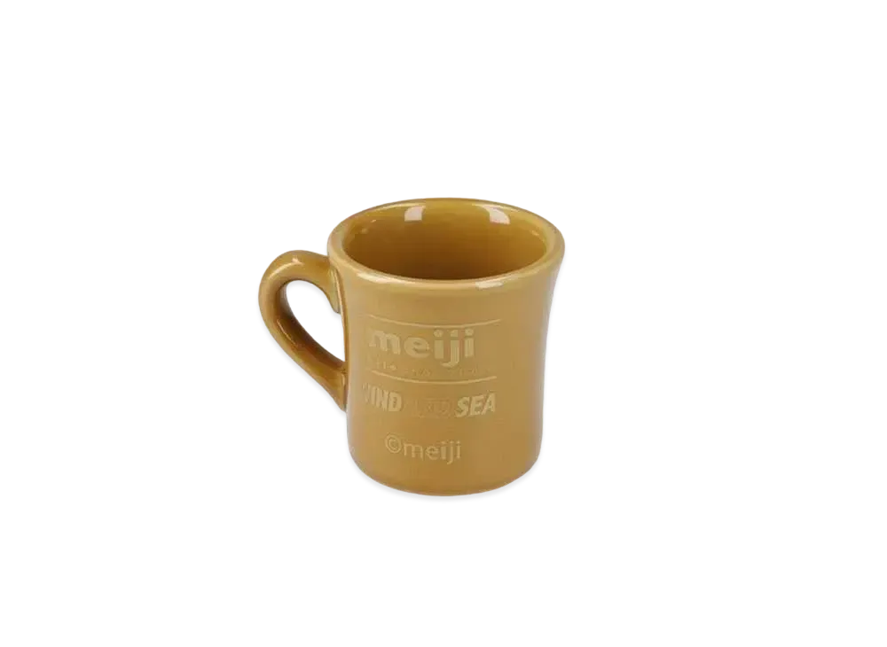 WIND AND SEA x meiji (sea) Mug cup "Milk Chocolate"