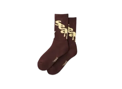 WIND AND SEA x meiji (sea) Sox "Milk Chocolate"