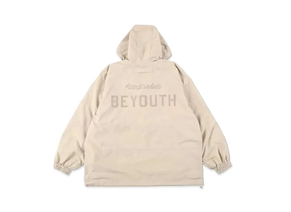 WIND AND SEA BYT (SEA-03) Anorak Nylon Parka "Sand"