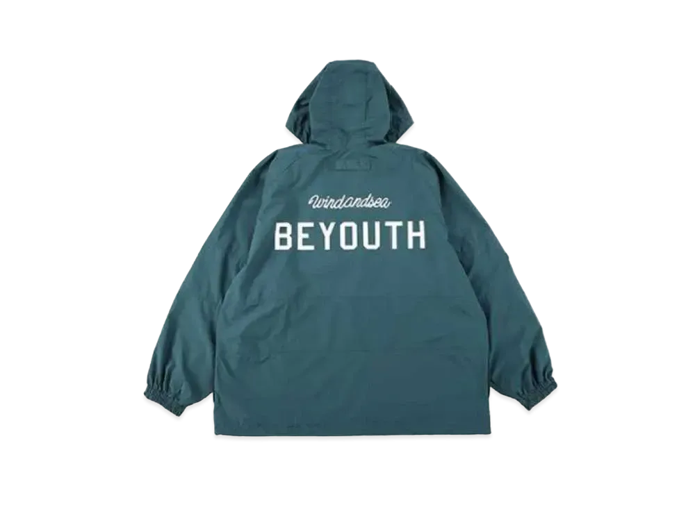 WIND AND SEA BYT (SEA-03) Anorak Nylon Parka "C.Blue"