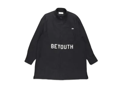 WIND AND SEA BYT (SEA) no collar long shirt "Black"