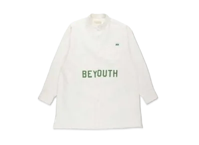 WIND AND SEA BYT (SEA) no collar long shirt "White"