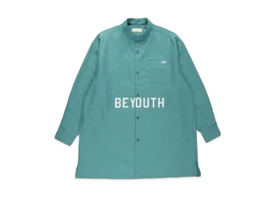 WIND AND SEA BYT (SEA) no collar long shirt "Green"