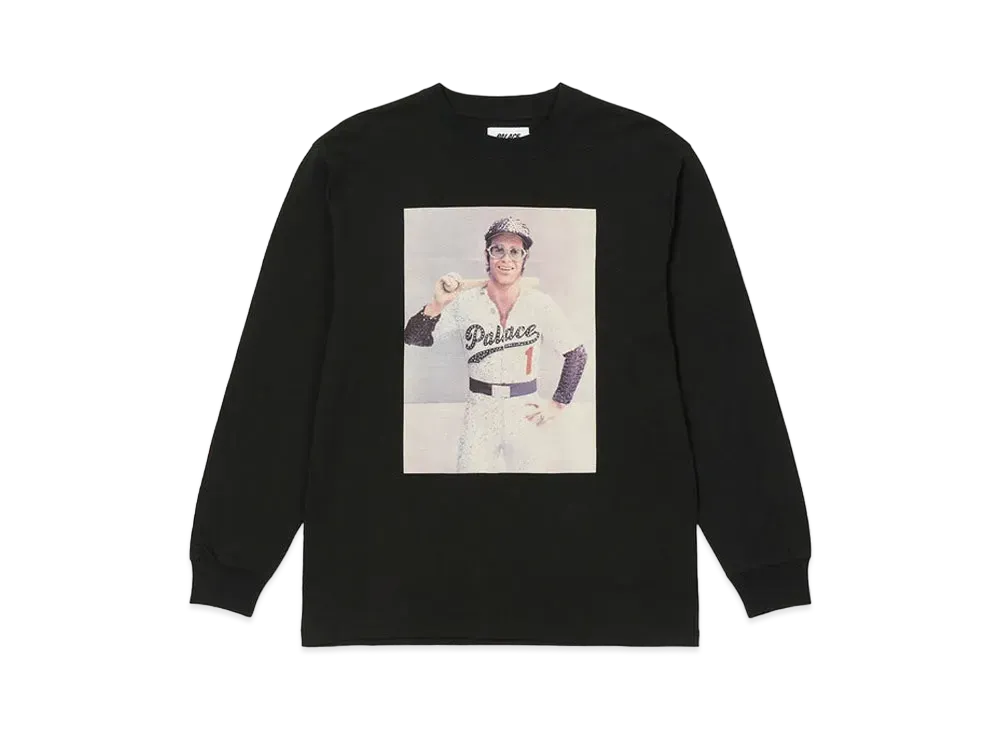 PALACE ELTON JOHN BALLER LONGSLEEVE "Black"