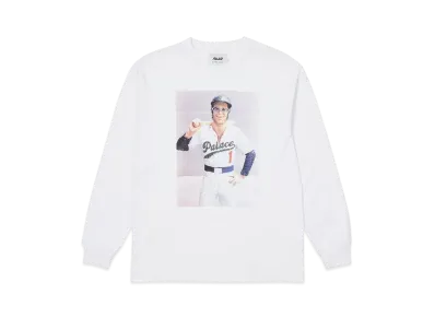 PALACE ELTON JOHN BALLER LONGSLEEVE "White"