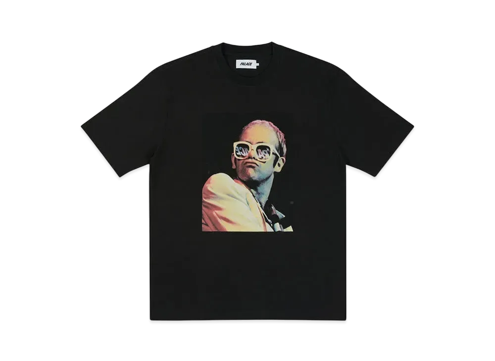 PALACE ELTON JOHN ICON T-SHIRT "Black"
