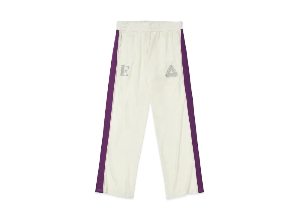 PALACE ELTON JOHN VELOUR TRACK BOTTOMS "White"