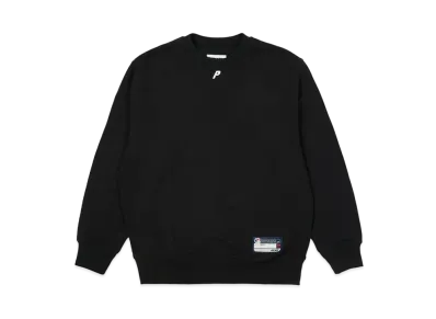 PALACE P NECK CREW "Black"