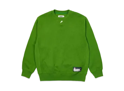 PALACE P NECK CREW "Dark Green"