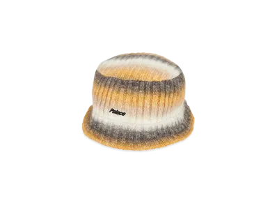 PALACE KNITTED BUCKET HAT "Brown"