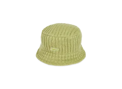 PALACE KNITTED BUCKET HAT "Green"