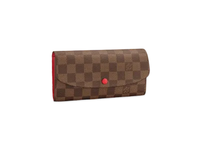 Louis Vuitton Emilie Wallet Damier "Rouge"