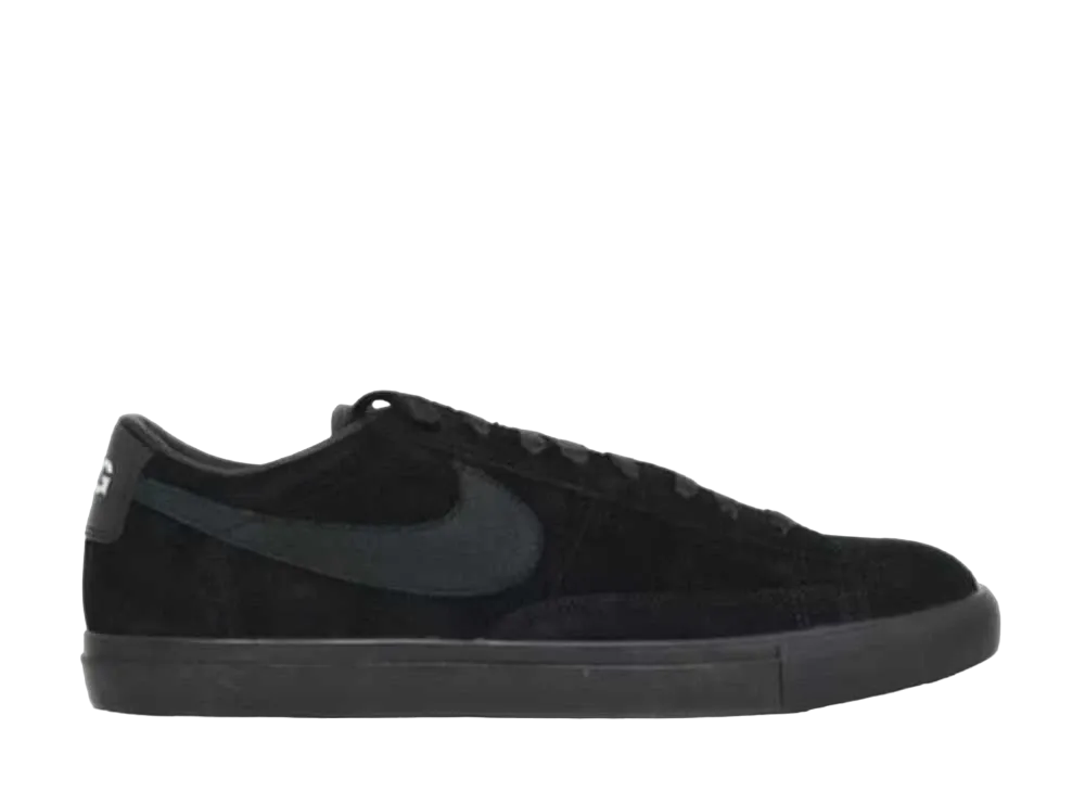 BLACK COMME des GARCONS × Nike SB Blazer Low "Black"