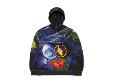 Supreme Undercover Public Enemy Hooded Sweatshirt "Black"